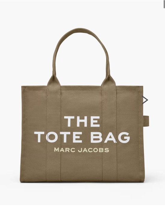 Marc Jacobs Handbags - Marc Jacobs Olive Canvas Logo Tote